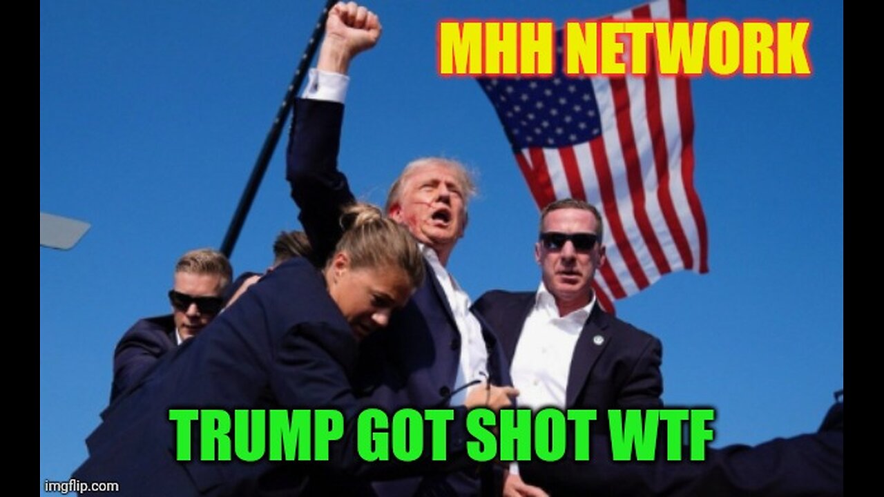 Trump got shot