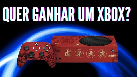 QUER GANHAR UM XBOX SERIES S PERSONALIZADO?