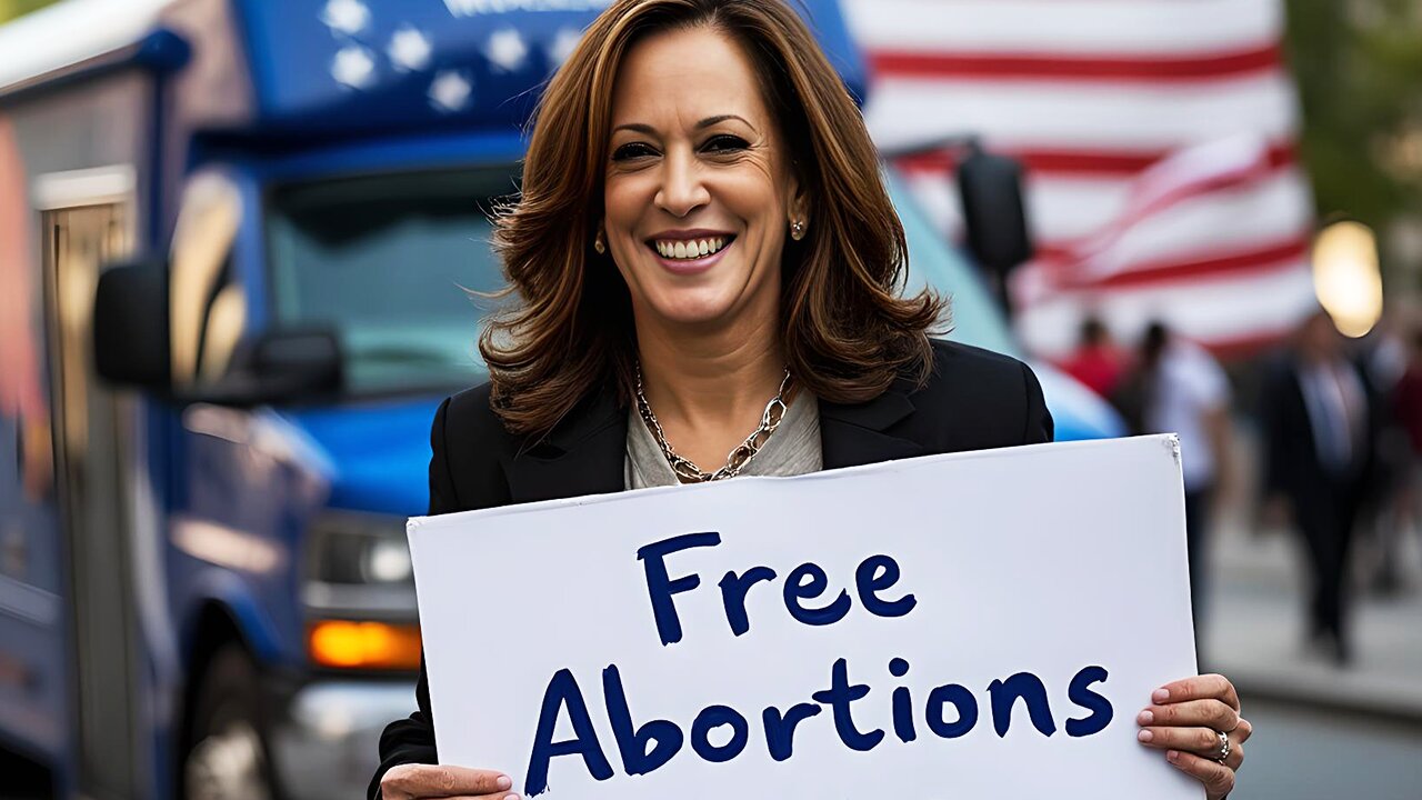 Free Abortions at the DNC! Kamala Harris LOVES Abortion Buses