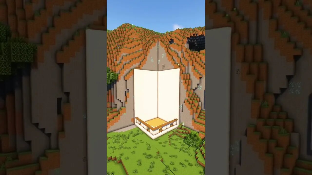 Minecraft: Rate this Insane Cobblestone House from 1 to 10 😉 #minecraft #shorts #minecraftmemes