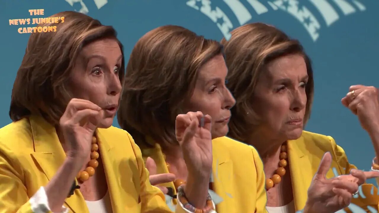 Democrat Pelosi demonstrates how a politician answers a question.