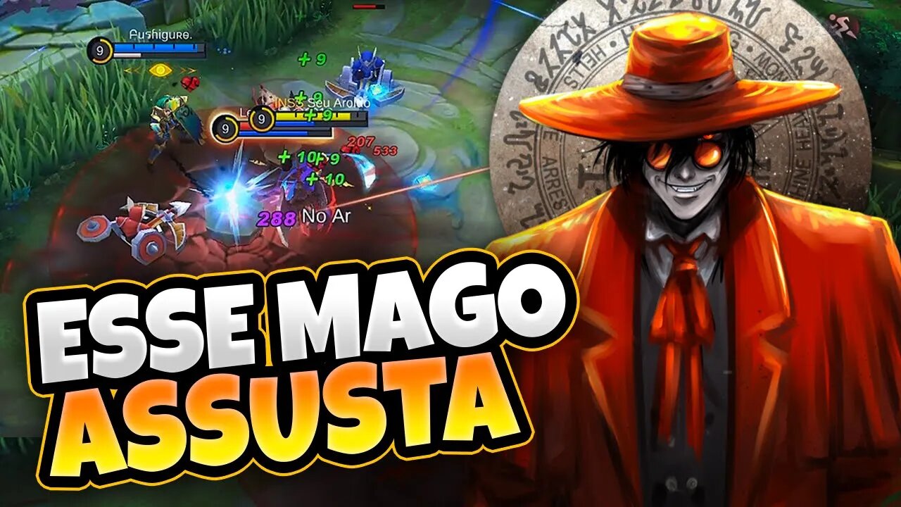 ELE SE TORNOU O MAGO MAIS META DO MOBILE LEGENDS