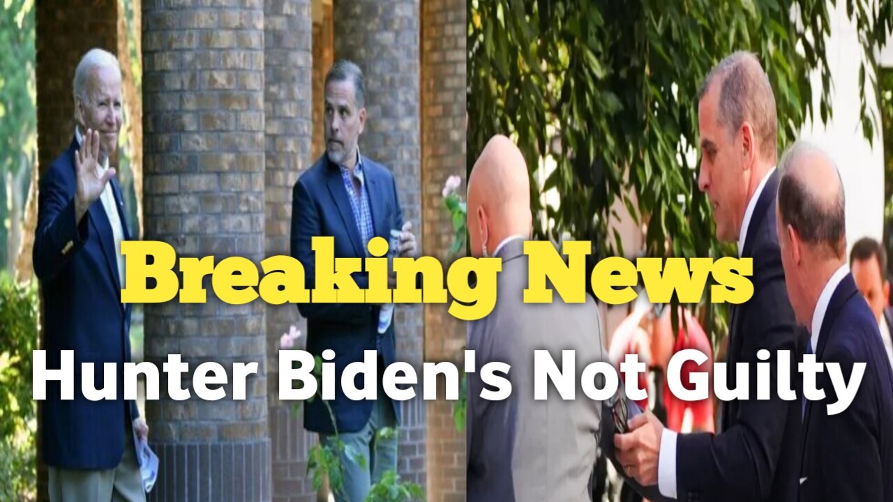 Hunter Biden's Not Guilty Plea in Felony Gun Charges Case