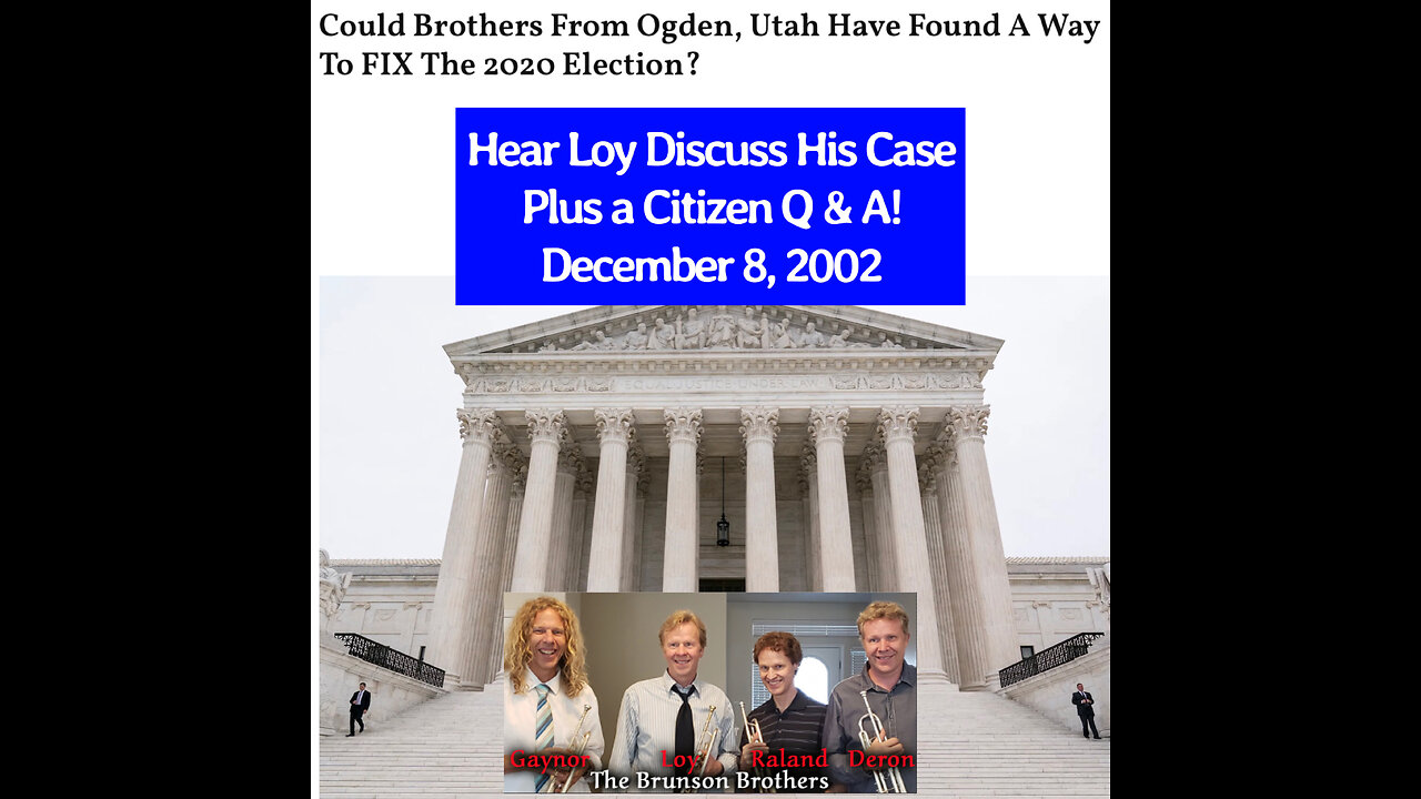 Loy Brunson Discusses Historic US Supreme Court Case | 12-8-2022