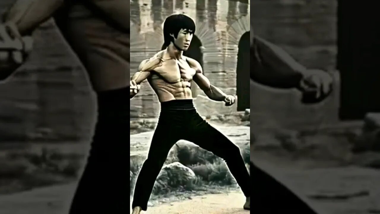 Bruce Lee in the Colosseum AI Generated Video