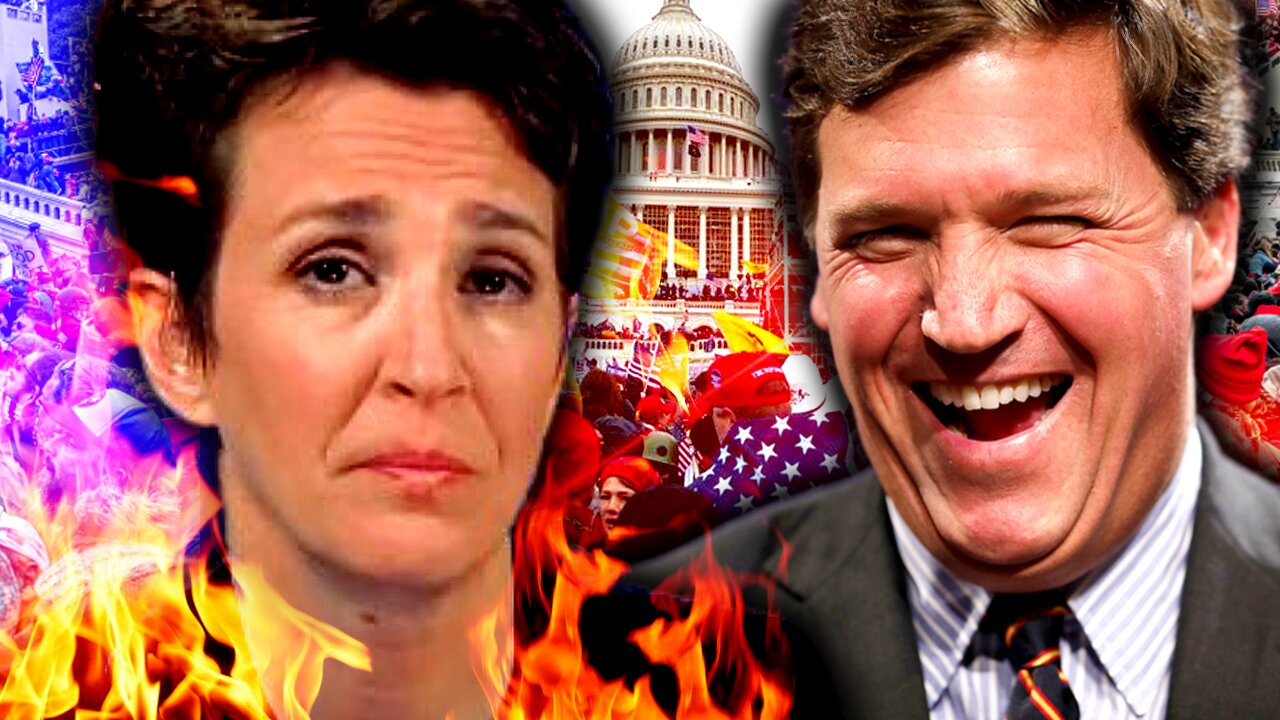 MSNBC PANICS As Tucker Carlson Set to Release J6 FOOTAGE!!!