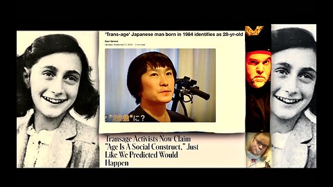 Trans Age Transgender Black Man Born In 1970 Identifies As Holocaust Survivor Who Dated Anne Frank