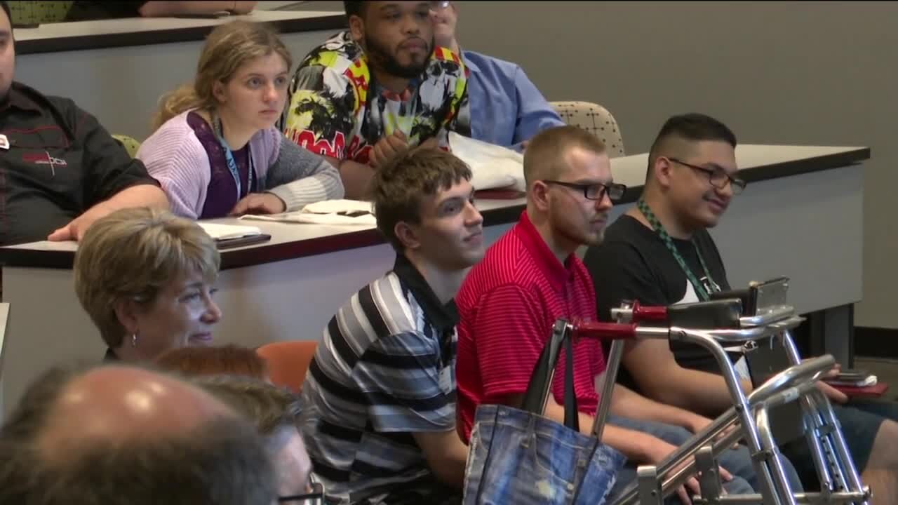 Graduation for adults with disabilities in Sturtevant