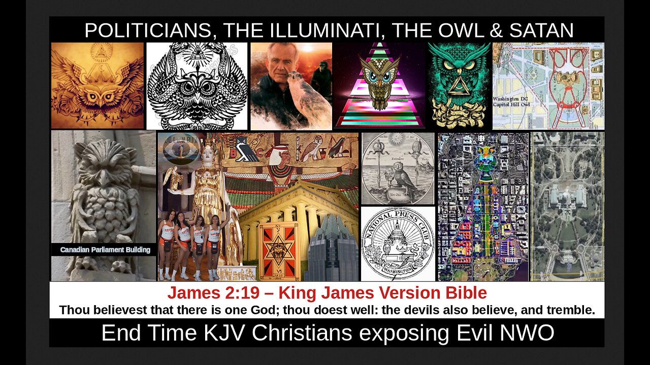 POLITICIANS, THE ILLUMINATI, THE OWL & SATAN