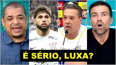 "É MEIO SURREAL o Luxemburgo FALAR ISSO! O Corinthians foi UMA VERGONHA e..." OLHA ESSE DEBATE!