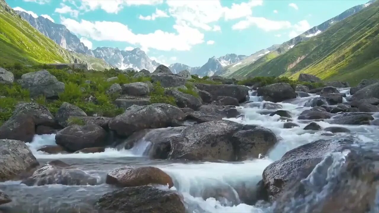 🎧Dormir bem /Som da água/Barulho de água/Cachoeiras/Relaxar e Meditar / Som de Riacho