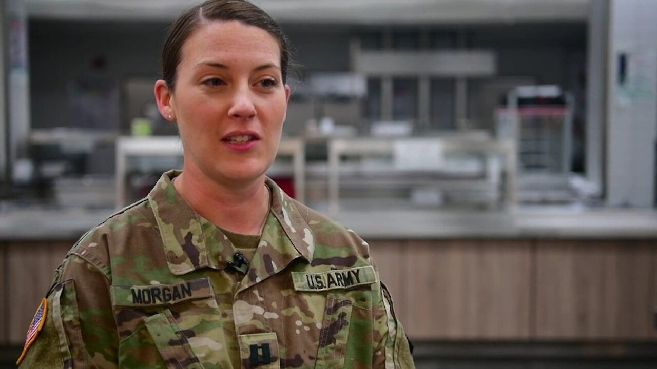 Food Preparation Interview, Capt. Jennifer Morgan, Operation Allies Welcome