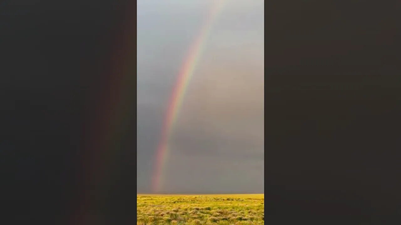 A Hug from Above ~ Darlene #rainbow #heavenonearth