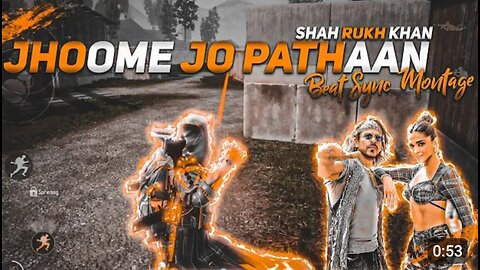 Jhoome jo pathan Bgmi tdm monatge gameplay