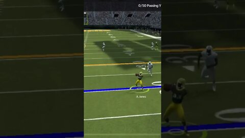 Packers RB Aaron Jones Pass Catch Gameplay - Madden NFL 22 Mobile Football