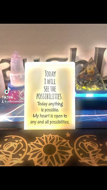 All Possibilities #affirmations #message #tarot
