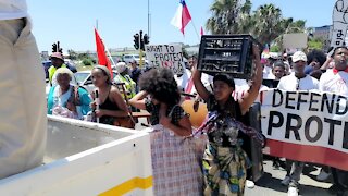 SOUTH AFRICA - Cape Town - SJC Protest Performing Art (Video) (wtd)
