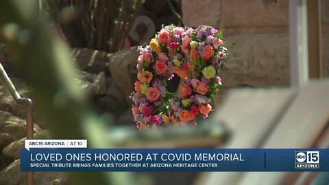 Families remember those lost at Tempe COVID-19 memorial ceremony