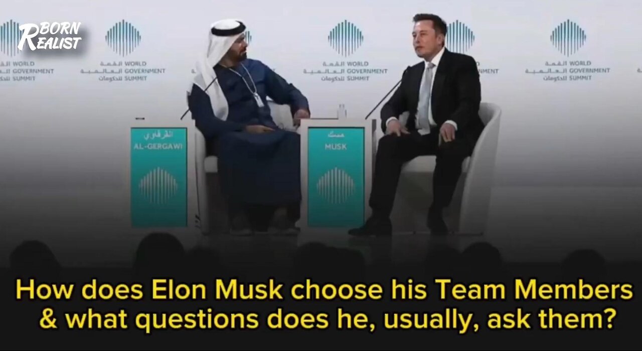 Elon Musk Reveals His Secret to Building High-Performance Teams