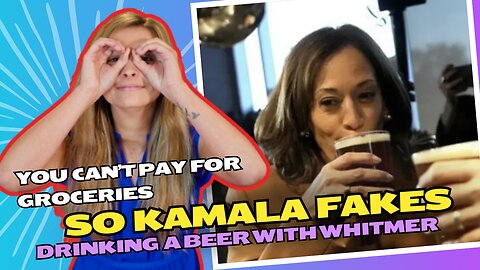 Someone thought this PR stunt of Kamala Harris having a beer was a good idea