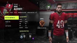 How To Create Mike Alstott Madden 23