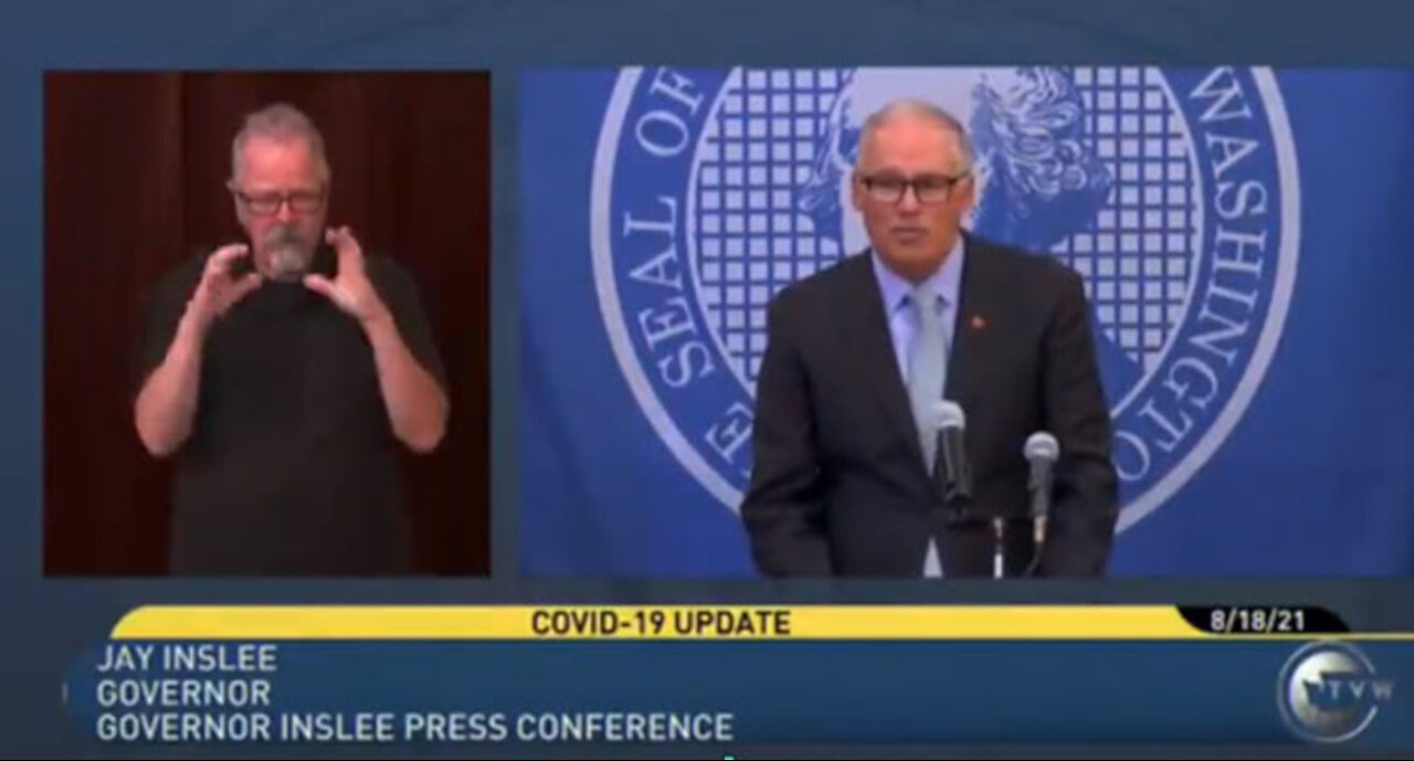 Governor Jay Inslee: "These vaccines are incredibly infective, amazingly infected"