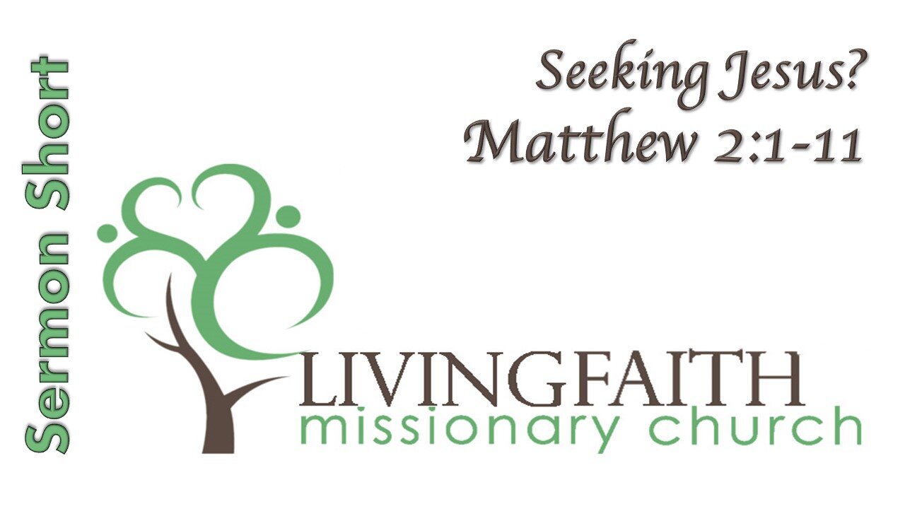 Seeking Jesus?