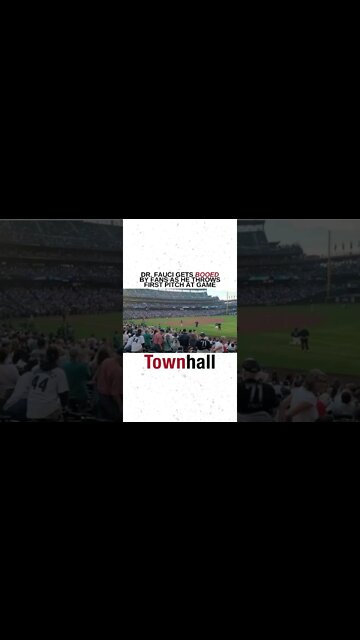 Fauci gets BOOED by baseball fans at Mariners game #shorts