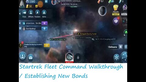 Startrek Fleet Command Walkthrough / Establishing New Bonds (Mobile)