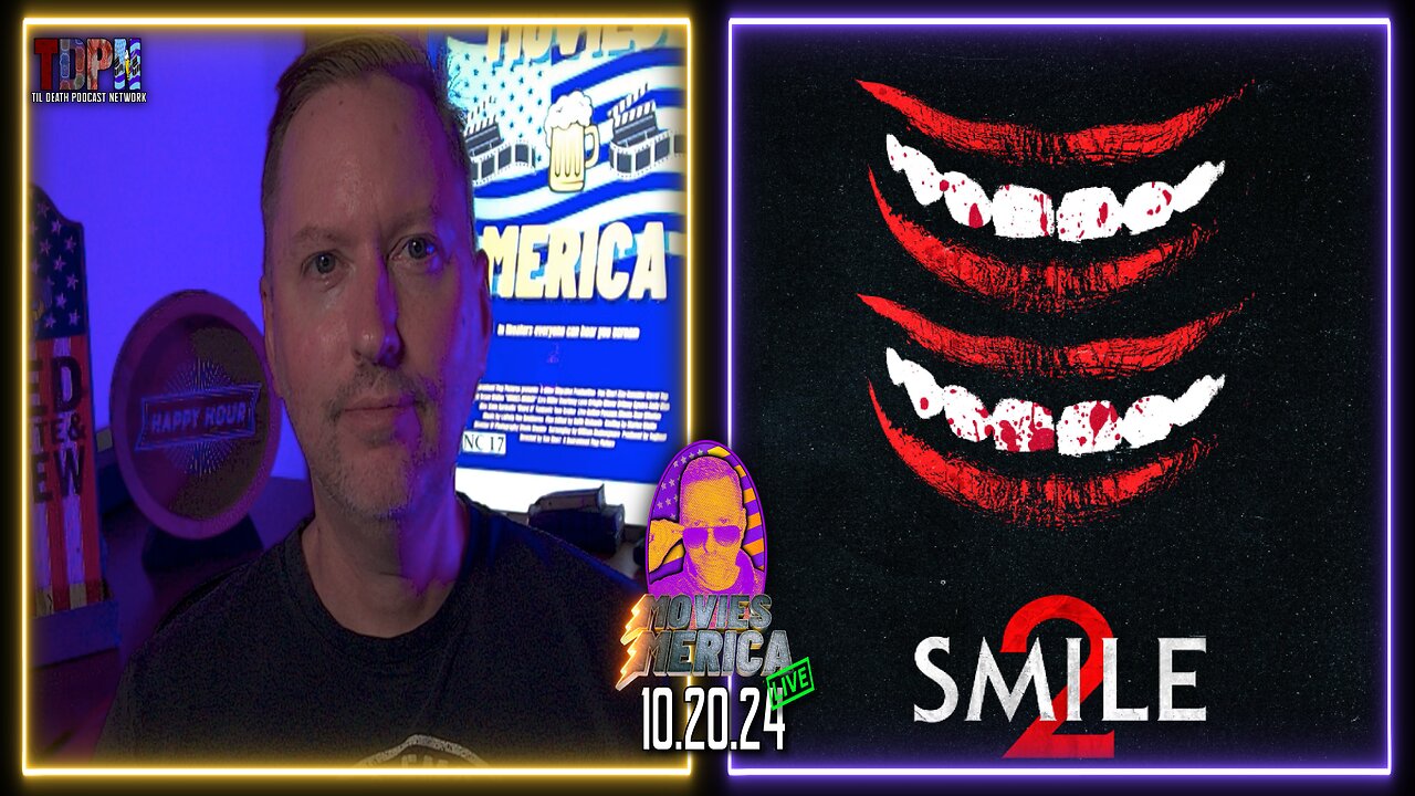 Smile 2 (2024) SPOILER FREE REVIEW LIVE | Movies Merica | 10.20.24