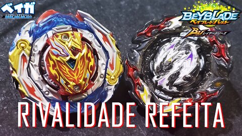 ZEST ACHILLES .Il.Qt'-4 vs PROMINENCE PHOENIX .Ov.At'-0 - Beyblade Burst ベイブレードバースト