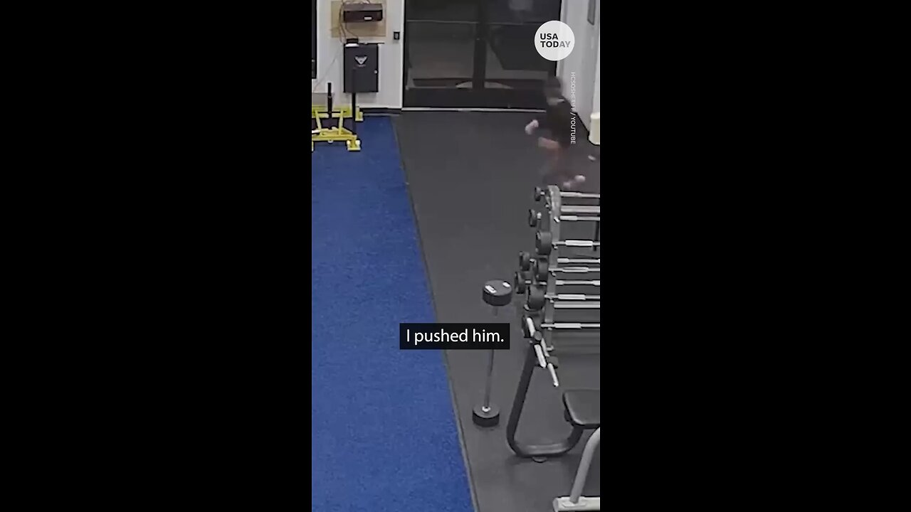 Brave woman fights off male attacker while alone at gym | USA TODAY