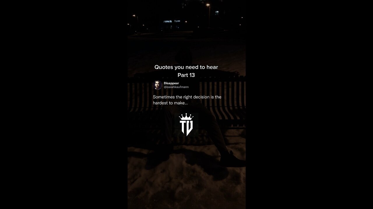 Quotes you need to hear | Part 13 | It’s hard but it’s life