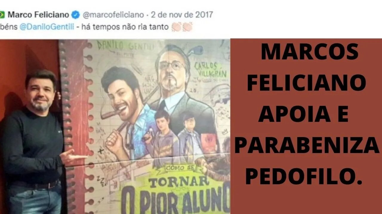 PASTOR MARCO FELICIANO APOIA A PEDÓFILIA, SERÁ VERDADE ISSO?