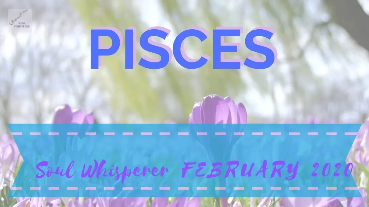 ♓ PISCES: Stay Steady, And Recover Your Balance * Feb 2020