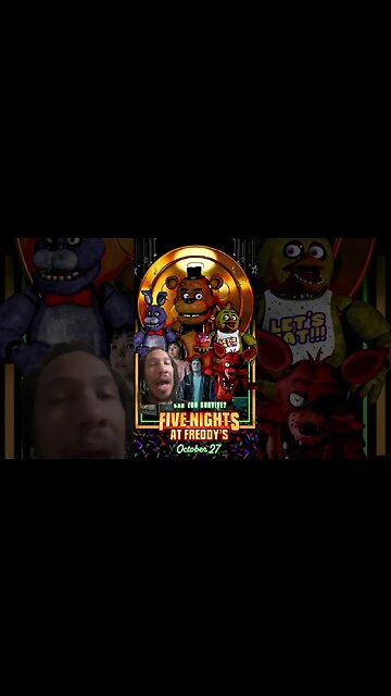 Five Nights at Freddy’s #shorts #youtubeshorts #movie #halloween