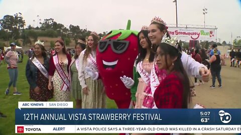 Strawberry Festival returns to Vista for 12th year