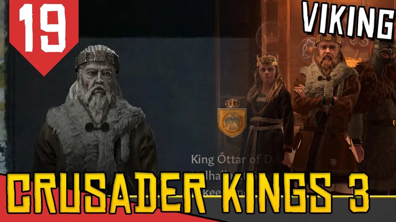 Vida Longa a RAINHA PAGÃ - Crusader Kings 3 The Northmen #19 [Gameplay Português PT-BR]