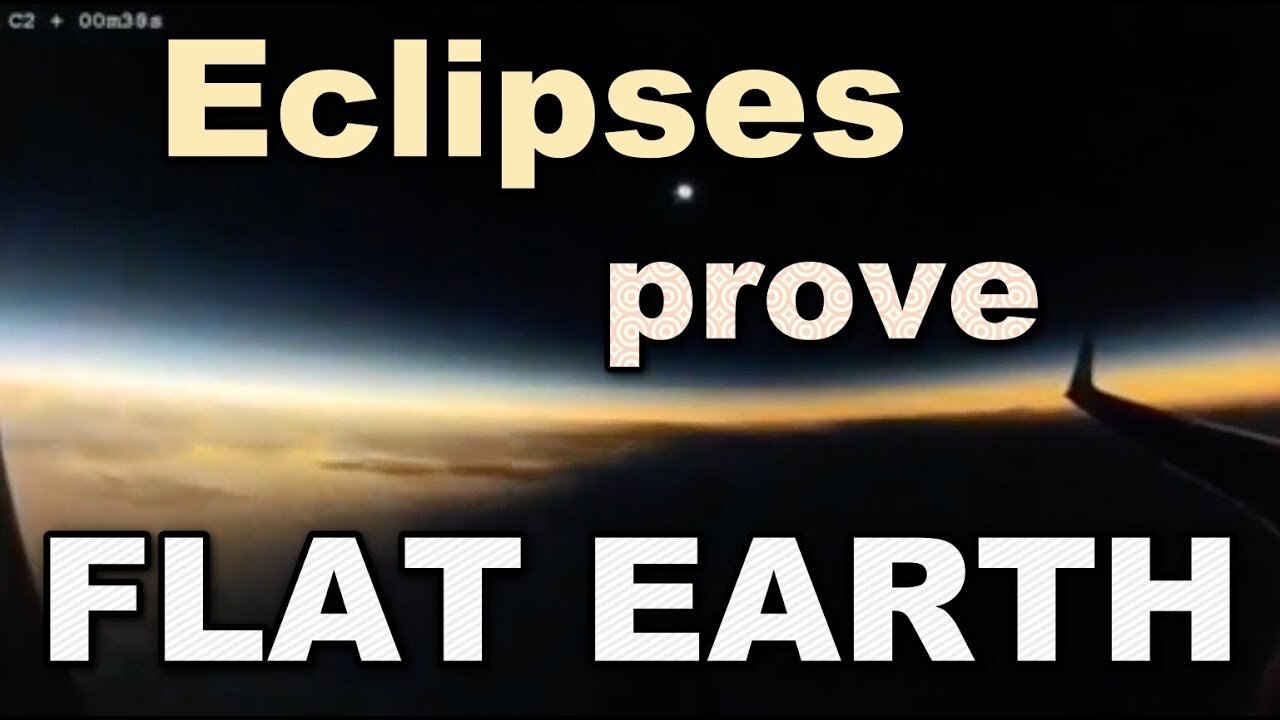 Eclipse and Shadows on a Flat Earth (short version)