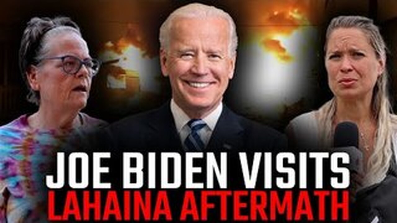 ASKING MAUI LOCALS ABOUT JOE BIDEN #LAHAINA