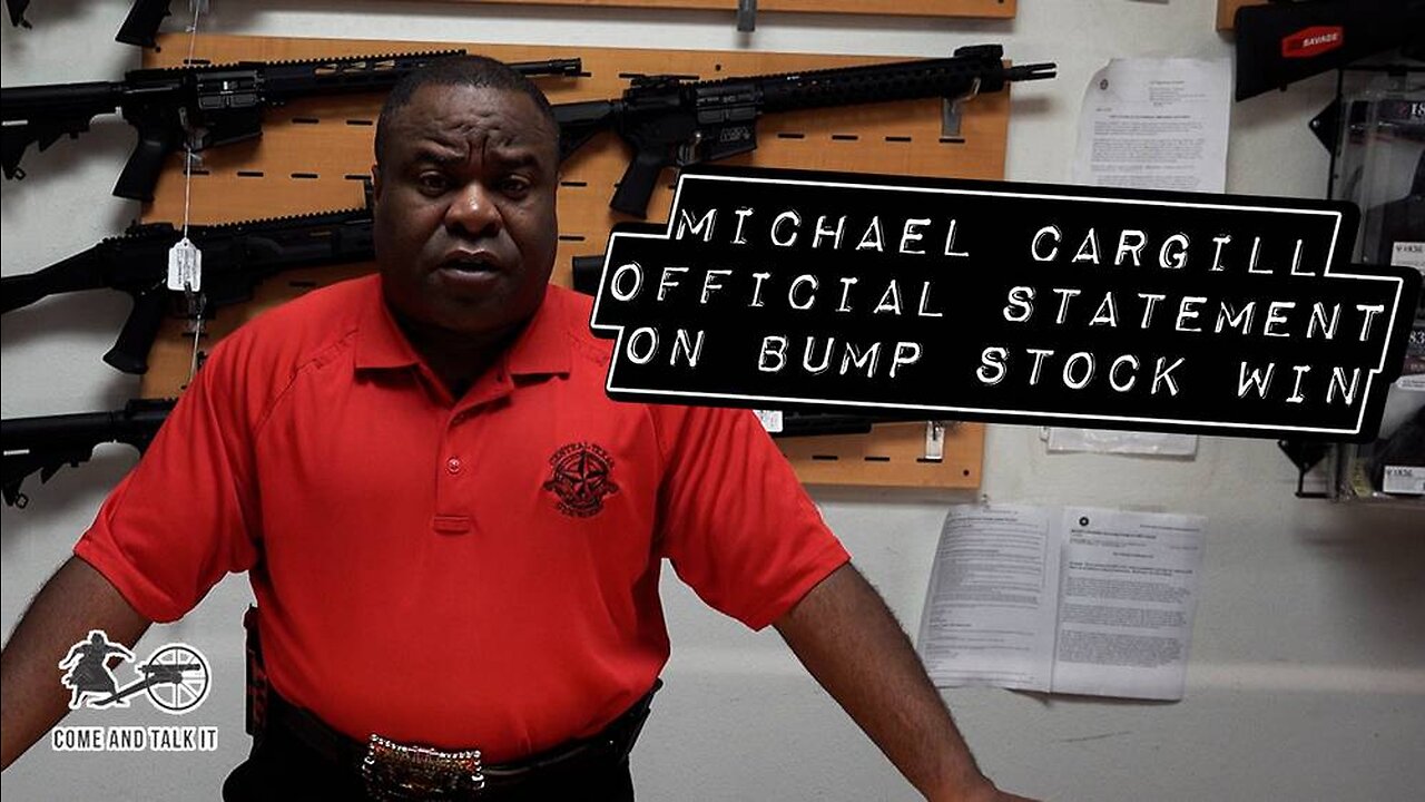 Michael Cargill official statement on 5th Circuit Bump Stock win and what happens next