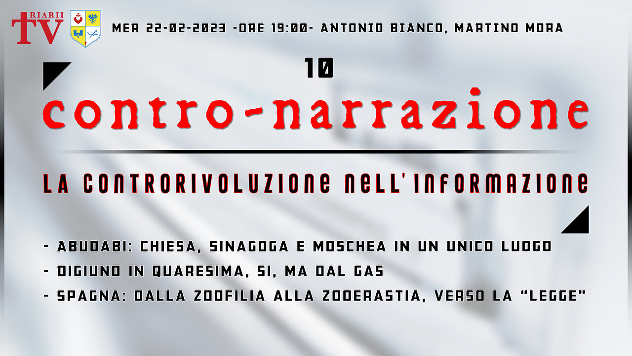 CONTRO-NARRAZIONE NR.10. Antonio Bianco, Martino Mora