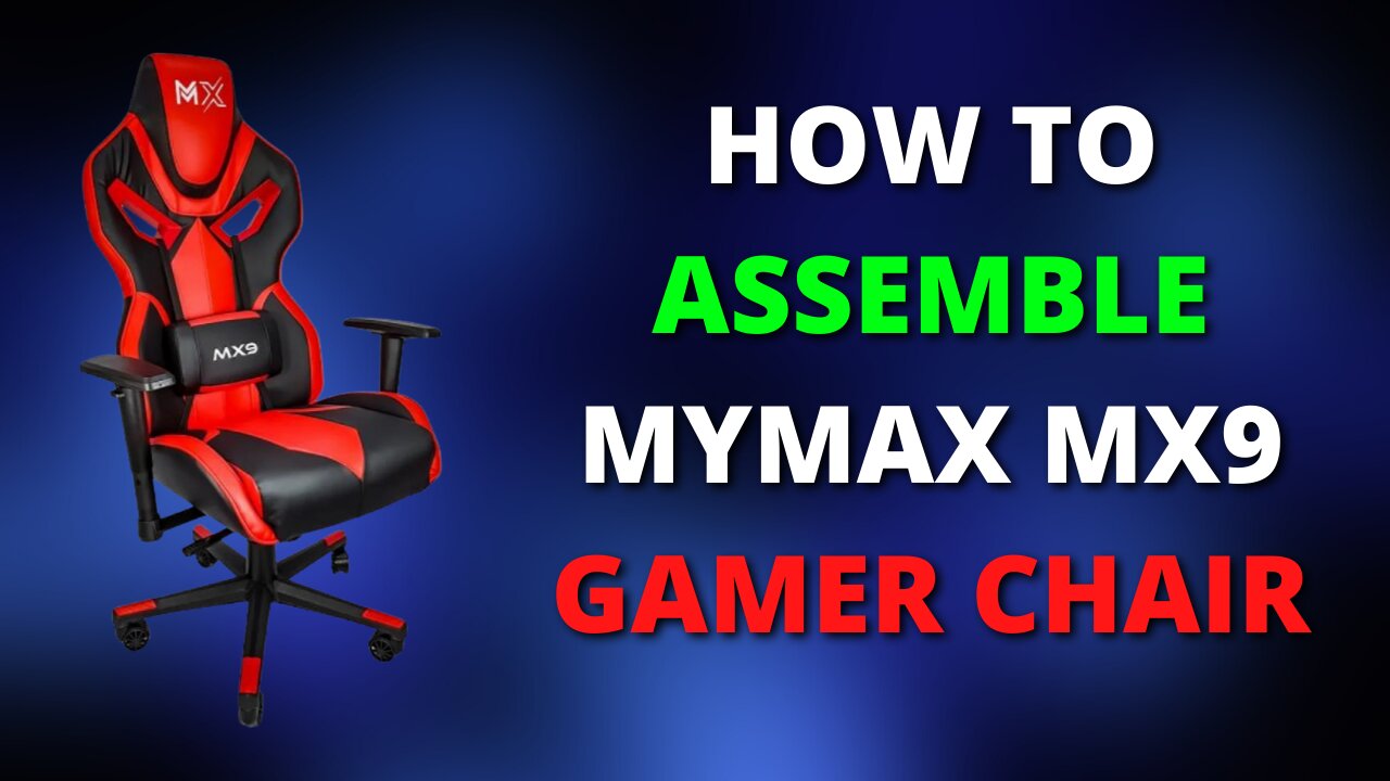 Best gaming chair in the world! GAMER CHAIR MYMAX MX9 | UNBOXING & ASSEMBLY - FLY Studio