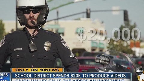 School district spends $20,000 to produce videos