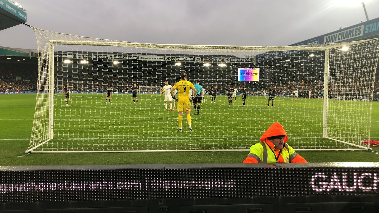 Leeds united v Rotherham 3-0 10/2/2024 Summerville Penalty