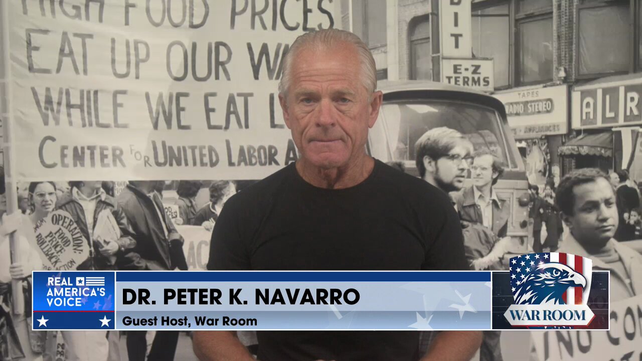 Peter Navarro On Mainstream Media’s Latest Lies About Bleak Economy.