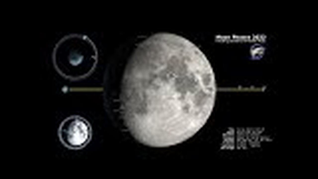 Moon Phases, 2022 - Northern Hemisphere – 4K, #NASA