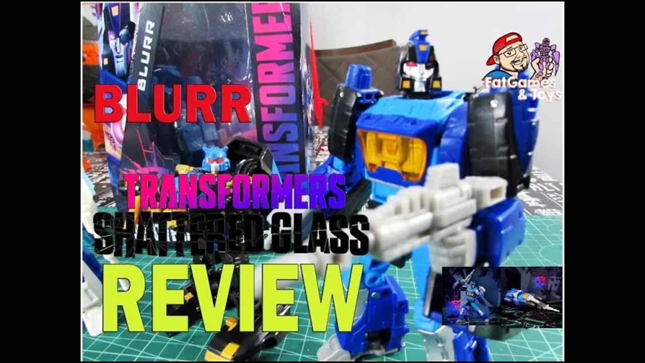 Transformers Shattered Glass Deluxe Class Blurr Review