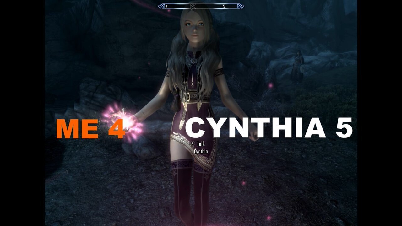 Follower Sparring in Skyrim 13 Cynthia