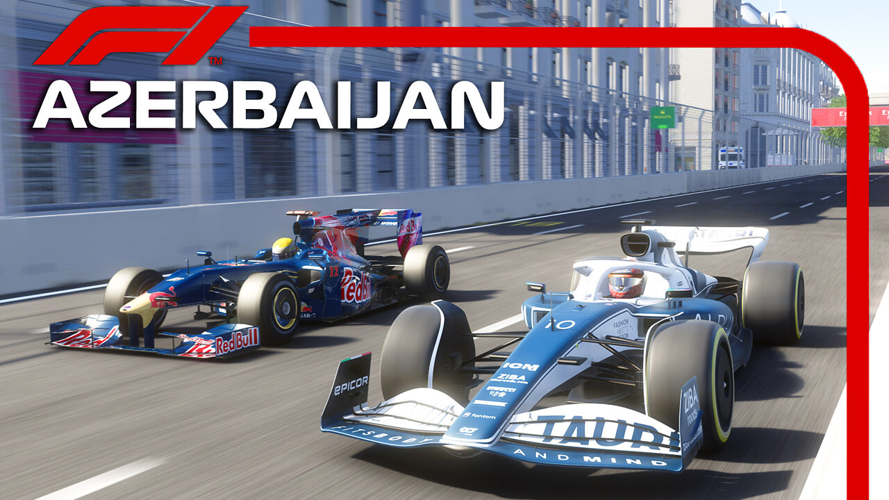 F1 2022 (AT03) vs F1 2009 (STR4) | Azerbaijan GP | Assetto Corsa Reshade